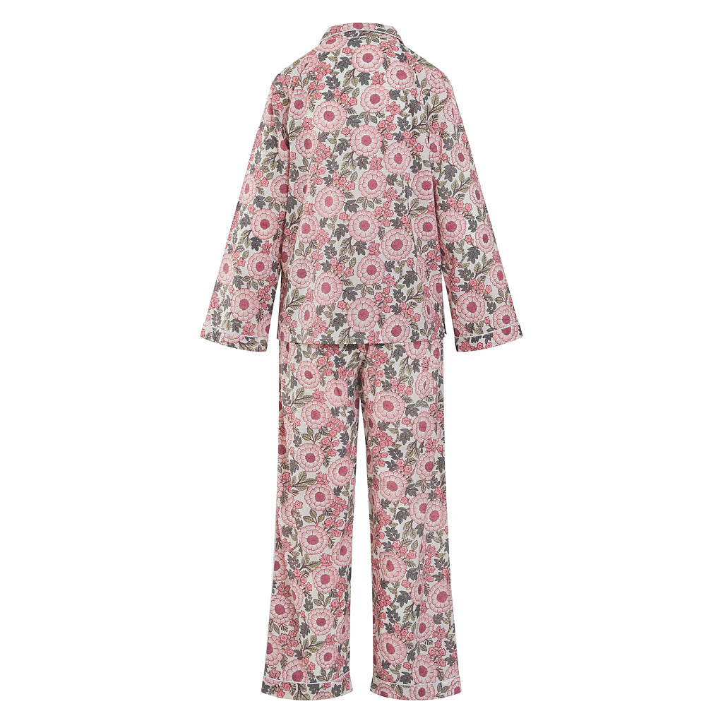 Pink Floral Pyjama Sets