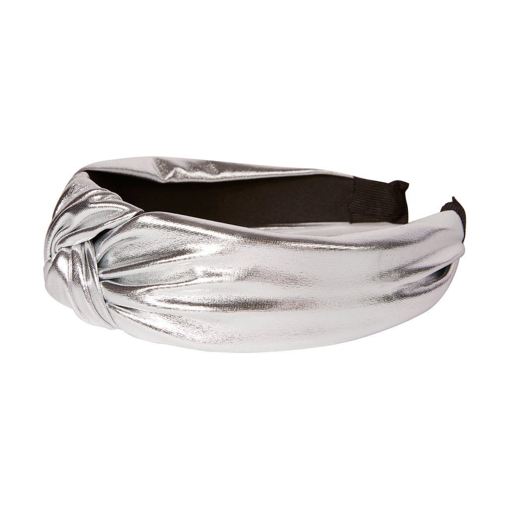 Metallic Silver Headband