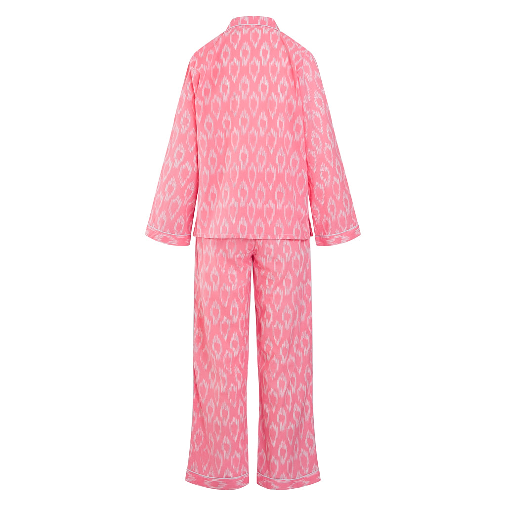 Pink Ikat Pyjama Sets