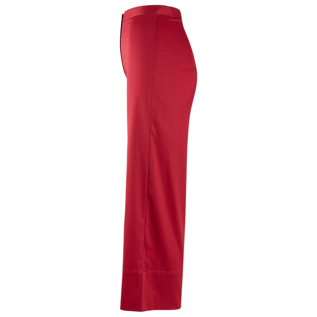 Wine High Waisted Trousers